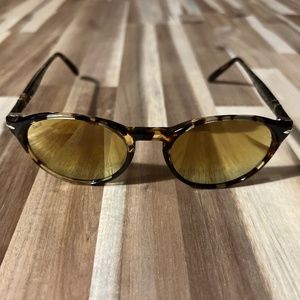 Persol Tabacco Virginia Mirrored Sunglasses